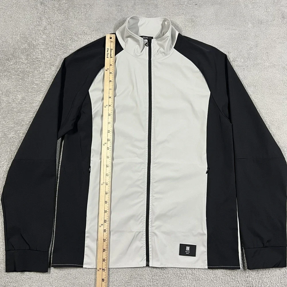 Reiss Golf Jacket Mens Medium Sawgrass Lightweight Performance Full Zip
